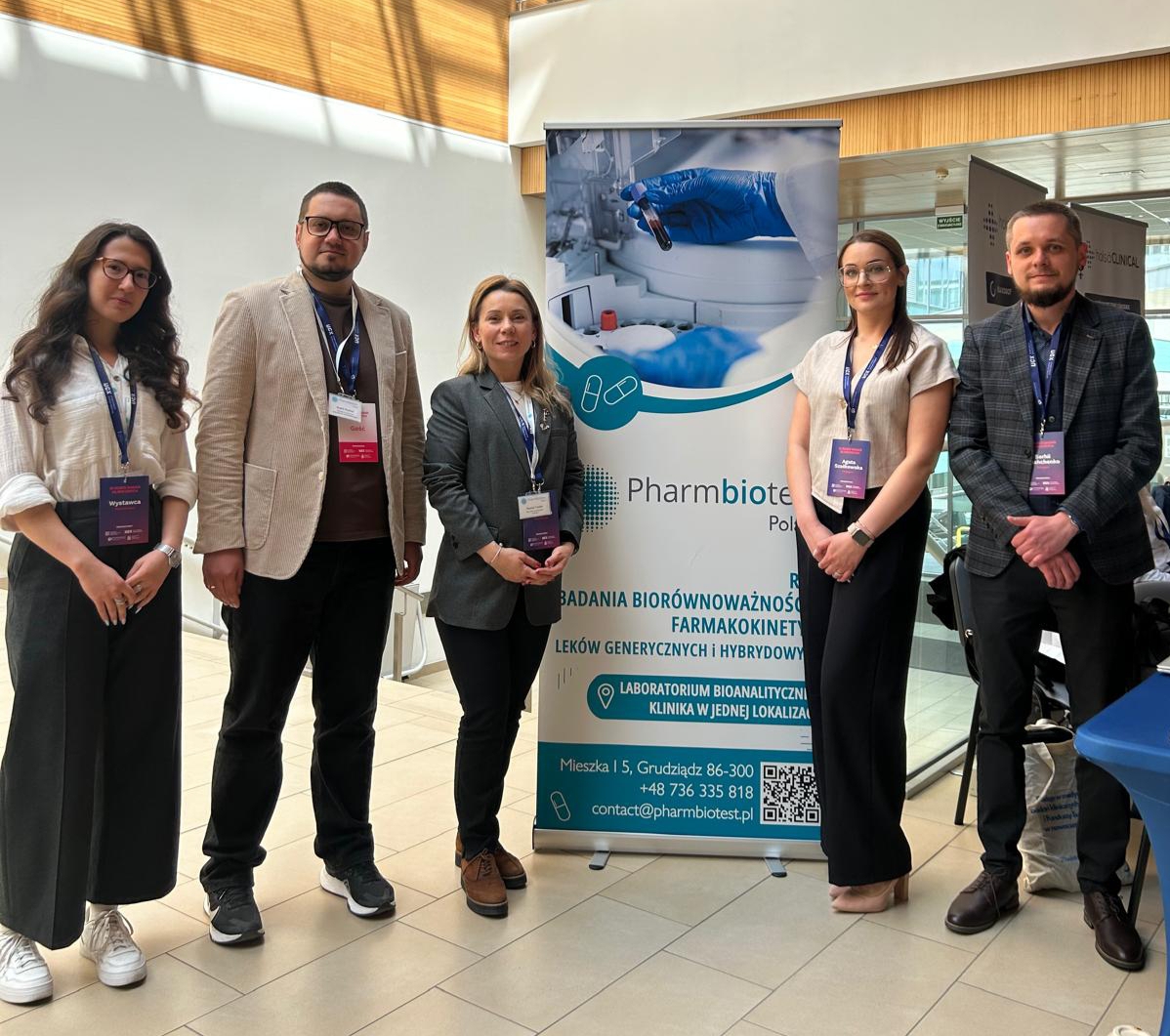 Pharmbiotest at the 3rd Clinical Trials Day in Gdańsk